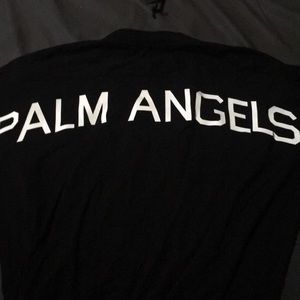 Small Palm Angels Men Black Tee